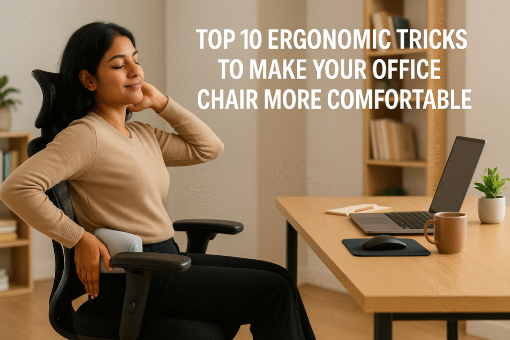 Top 10 Ergonomic Tricks to Make Your Office Chair More Comfortable