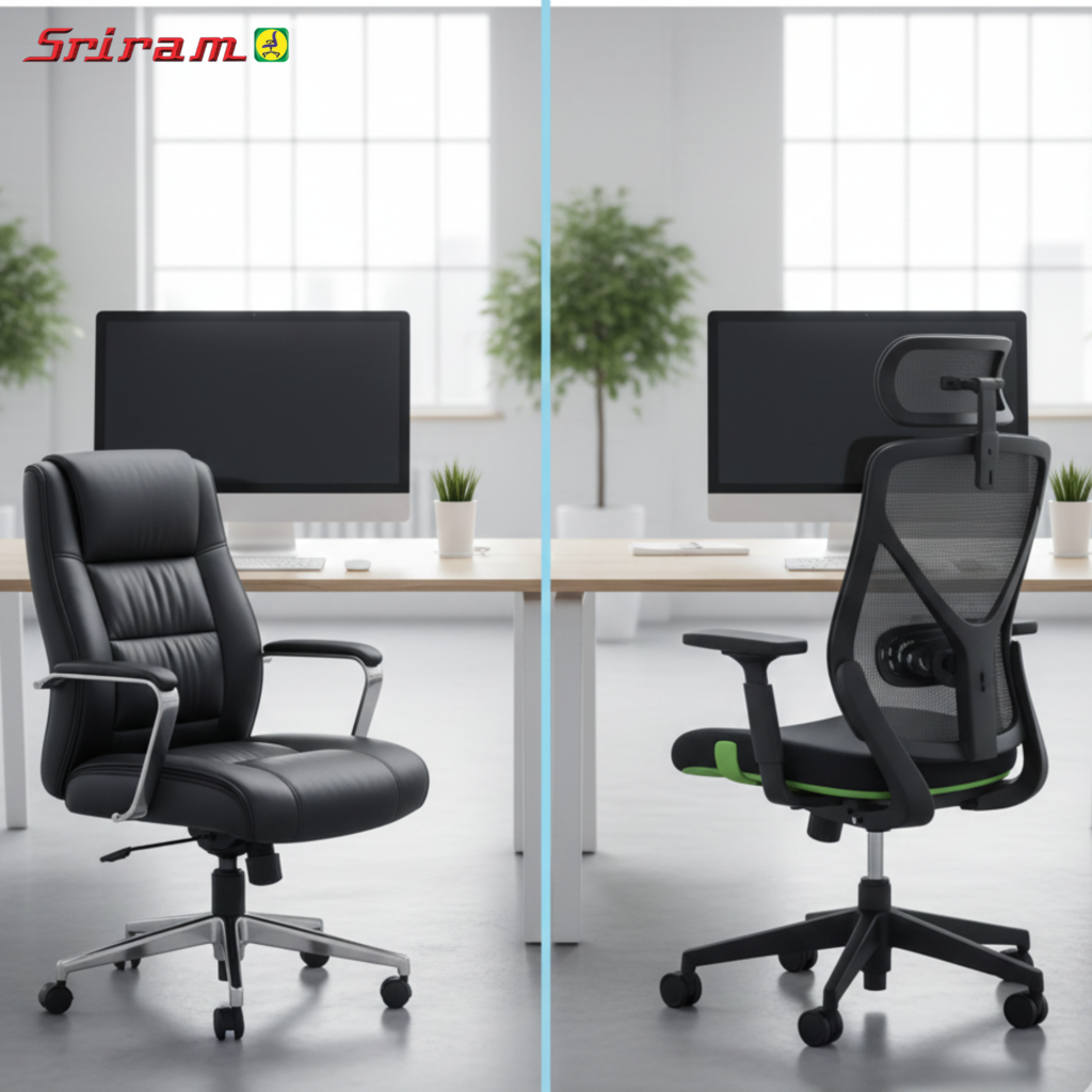 Leather vs Mesh Office Chairs: Which One Is Right for You?
